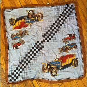 Vintage Paoli Unique Automobiles Scarf